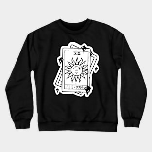 The Sun Tarot Card Crewneck Sweatshirt